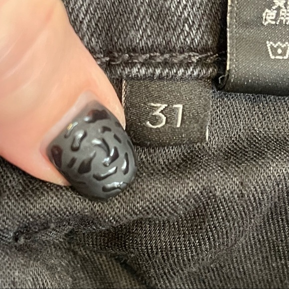 J Brand Tyler Black Slim Fit Jeans Amar Wash Size 31 - Picture 9 of 10